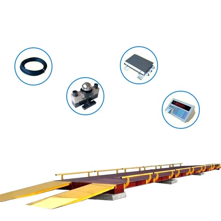 Truck Weight Scale 3*16m 80ton Electronic Weighbridge
