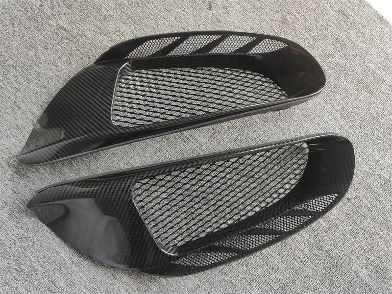 ForFerrari 488 GTB Spider Car Parts Upgrade Pista Style Carbon Fiber Rear Side Vent air Vent Body Kit