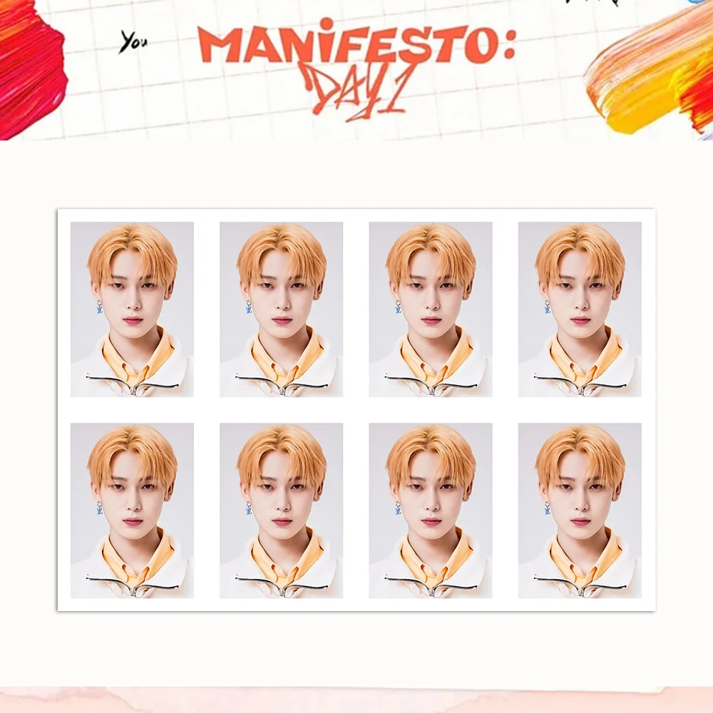 PT Combinação MANIFESTO, Dia 1, One Polegada ID Photo, Futuro Perfeito