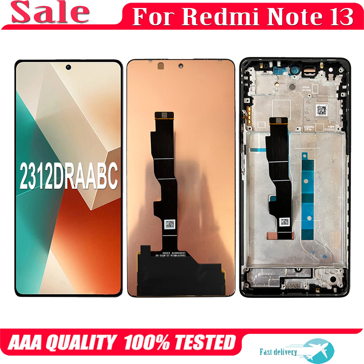 

OLED-дисплей для Redmi Note 12 Turbo 23049RAD8C