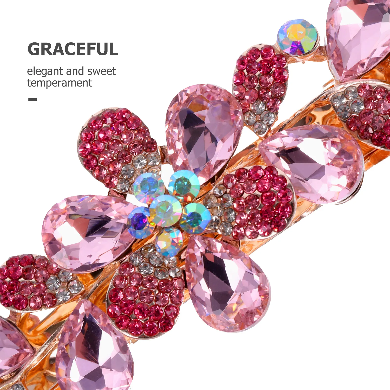 

Flower Ponytail Clips for Women Cute Side Accessories Spring Barrettes Mini Hairpins Elegant Aesthetic Flower Hair Accessories
