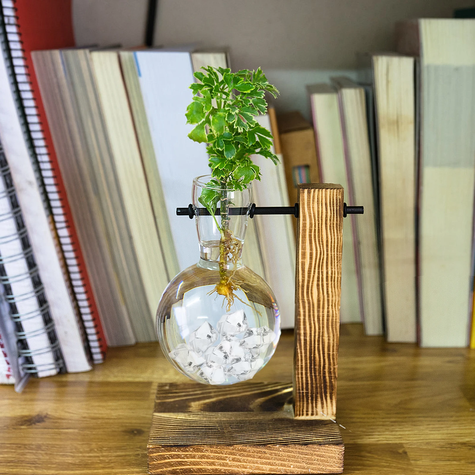 

260Pcs Acrylic Ice Cubes Vase Fillers Clear Fake Decorative Crystals Wedding Table Scatters Party Decor