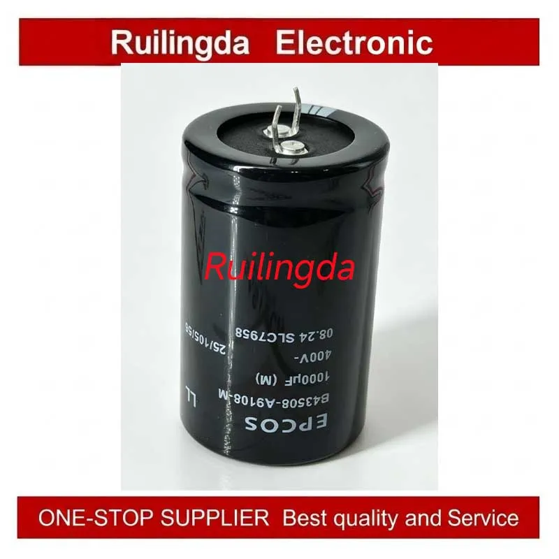 Original New B43508A9108M000 Horn Type Electrolytic Capacitor High-Quality Electronic Component for Electronics Repair
