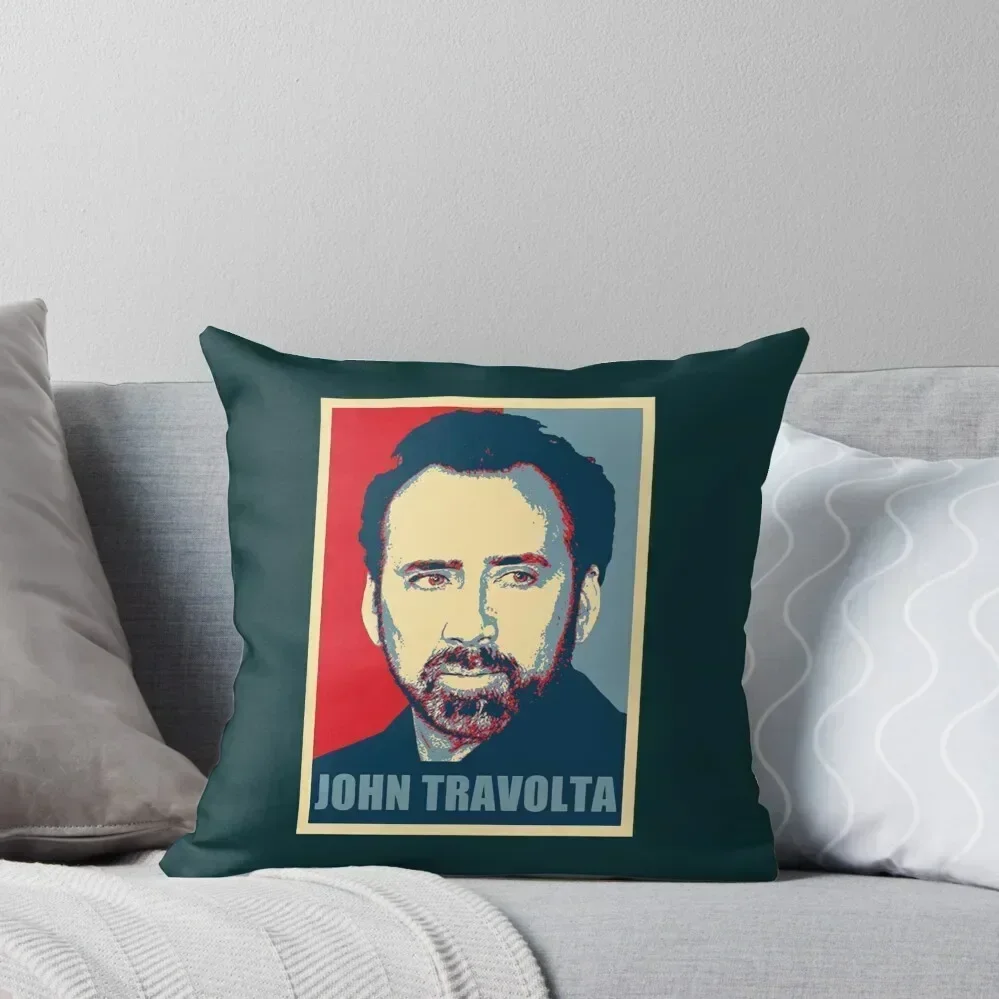 Nicolas Cage John Travolta Throw Pillow Couch Cushions Pillowcases Cushion Covers Sofa pillow