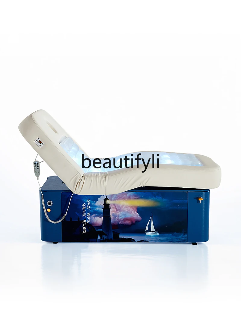 

Tidal hydrodynamic massage bed for beauty in the ocean