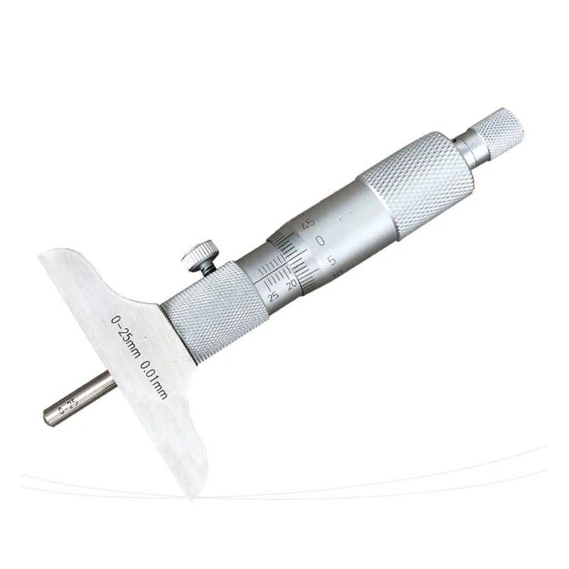 Whole Sale Inside Outside Depth Gauge Depth Micrometer Normal Size For Measuring Excellent Hand Feeling