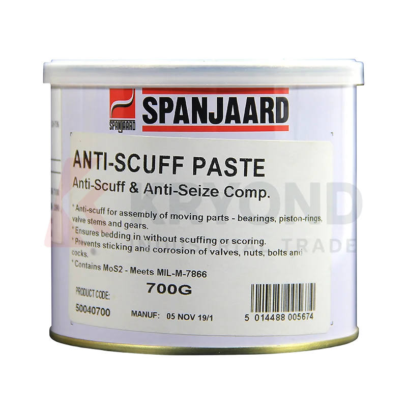 Original SPANJAARD Anti Scuff Paste Black 700G Anti Abrasion Lubricating Compound for Machinery Gears SlidesIndustrial Equipment