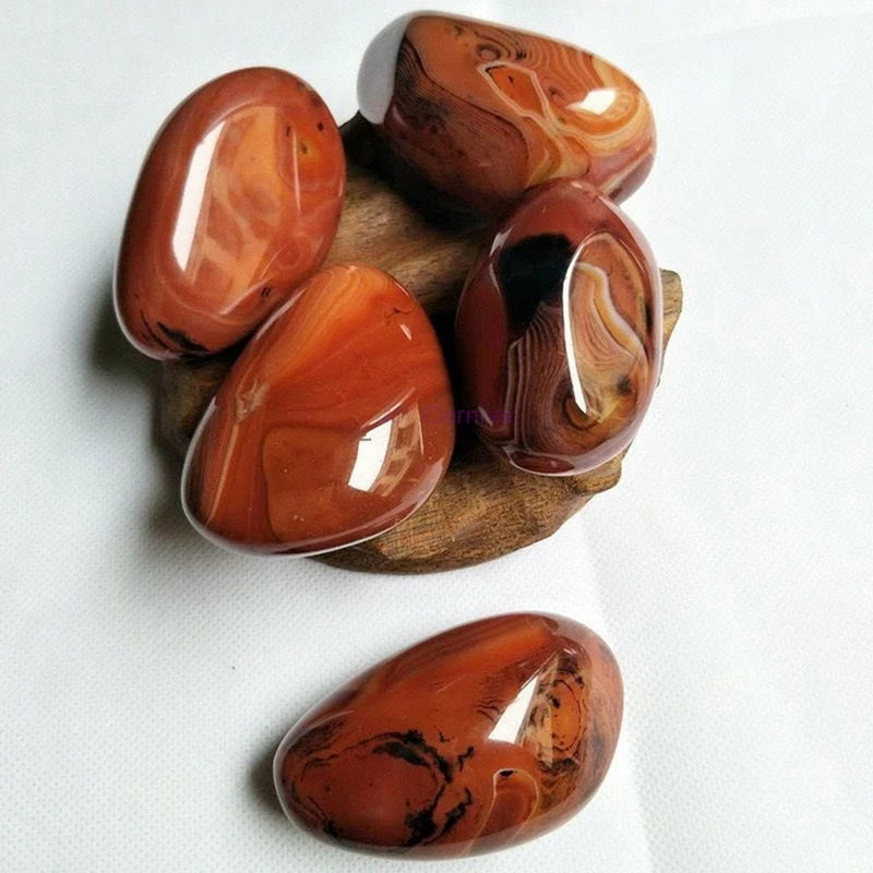 Natural Agate Rough Stone - Polished Gem from Madagascar - Good Luck Health Souvenir - High Quality Original Specimen