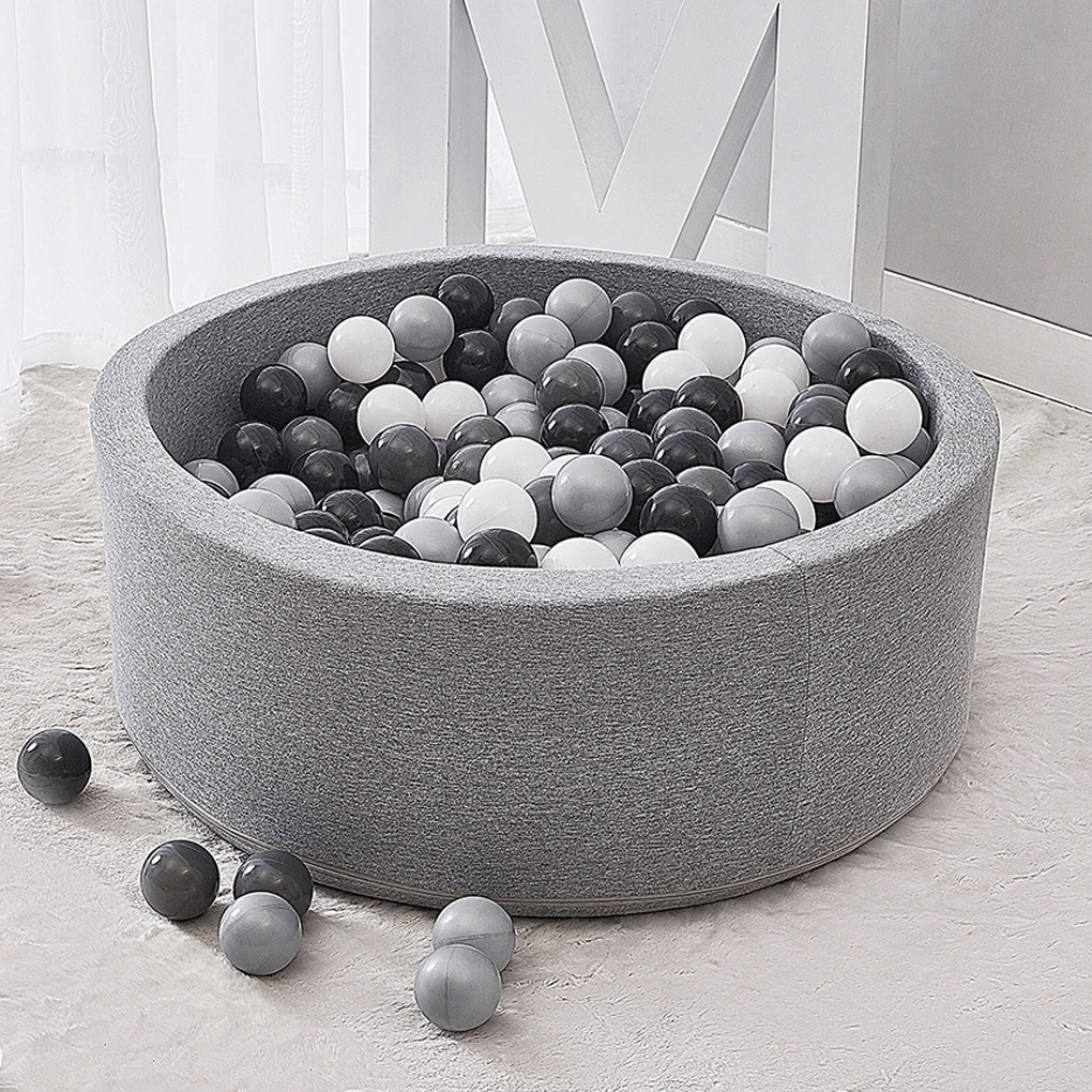 

Sponge Ball Pit Playground Baby Dry Ocean Ball Pool with Indoor Playpen Ocean Ball Portable Soft Children Birthday Gifts for Kid