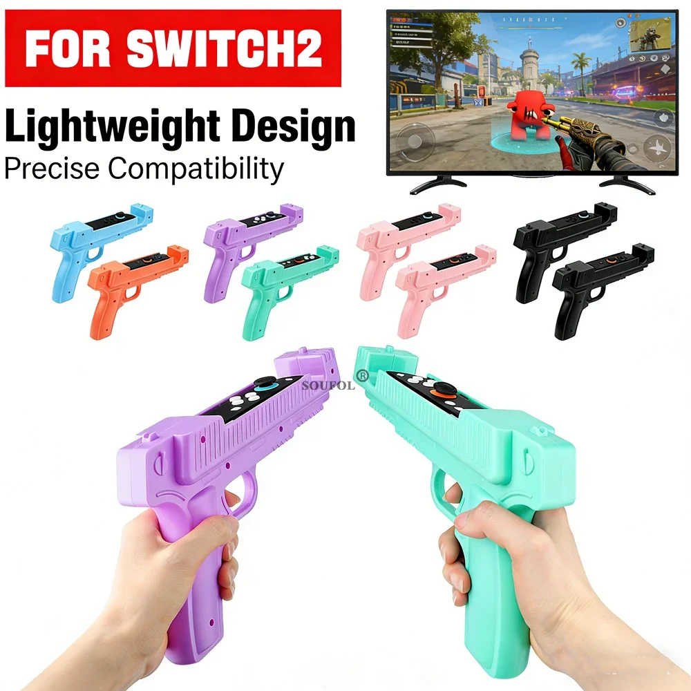 For Switch Joypad Controller Handle Game Gun Shape Handgrip 
