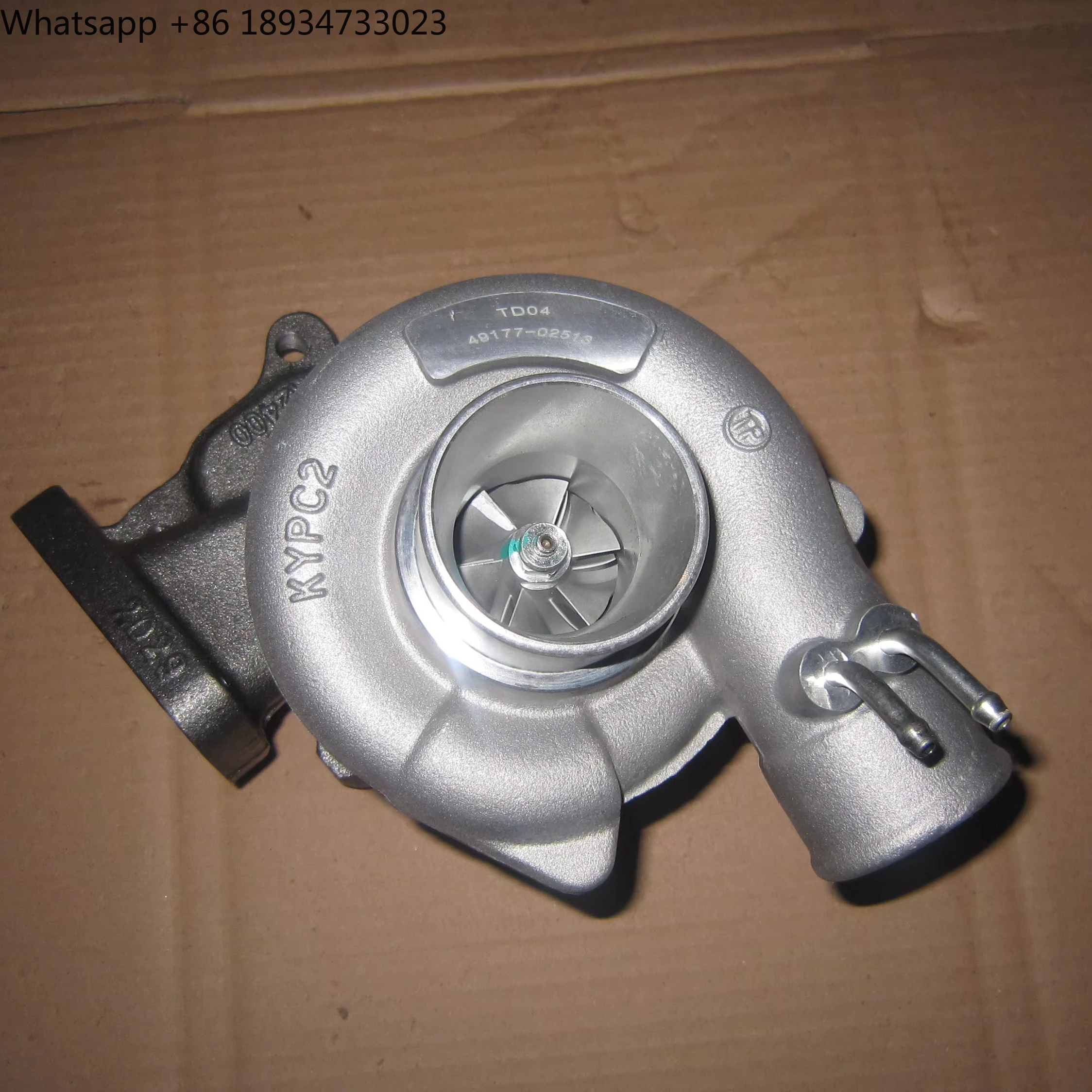 New TD04 Turbocharger NTWL39 for Mitsubishi Pajero D4BH 4D56 Diesel Engine Models 49177-02512 49177-02513 Turbo Boost view 6