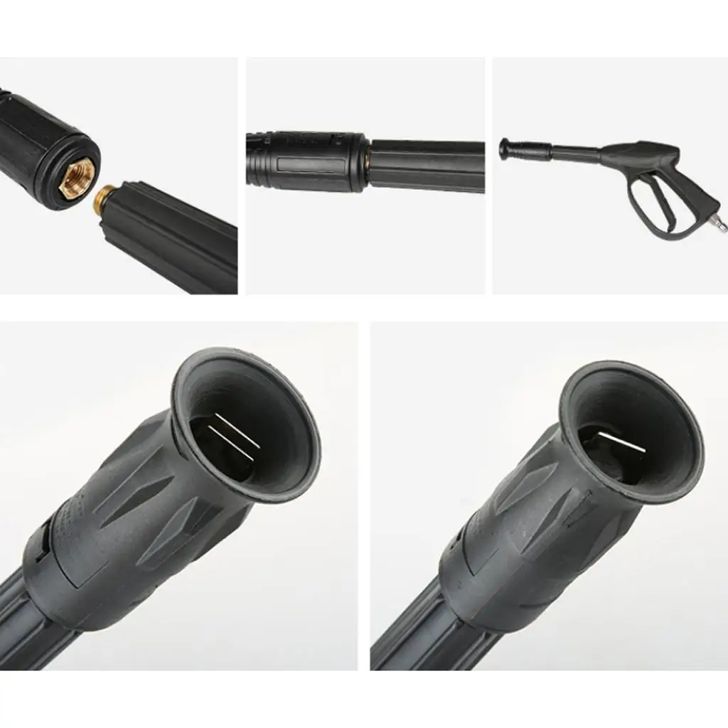 Adjustable Snow Lance Nozzle Tip Sprayer Rod Brass Water Nozzle for Washing Machine Washing