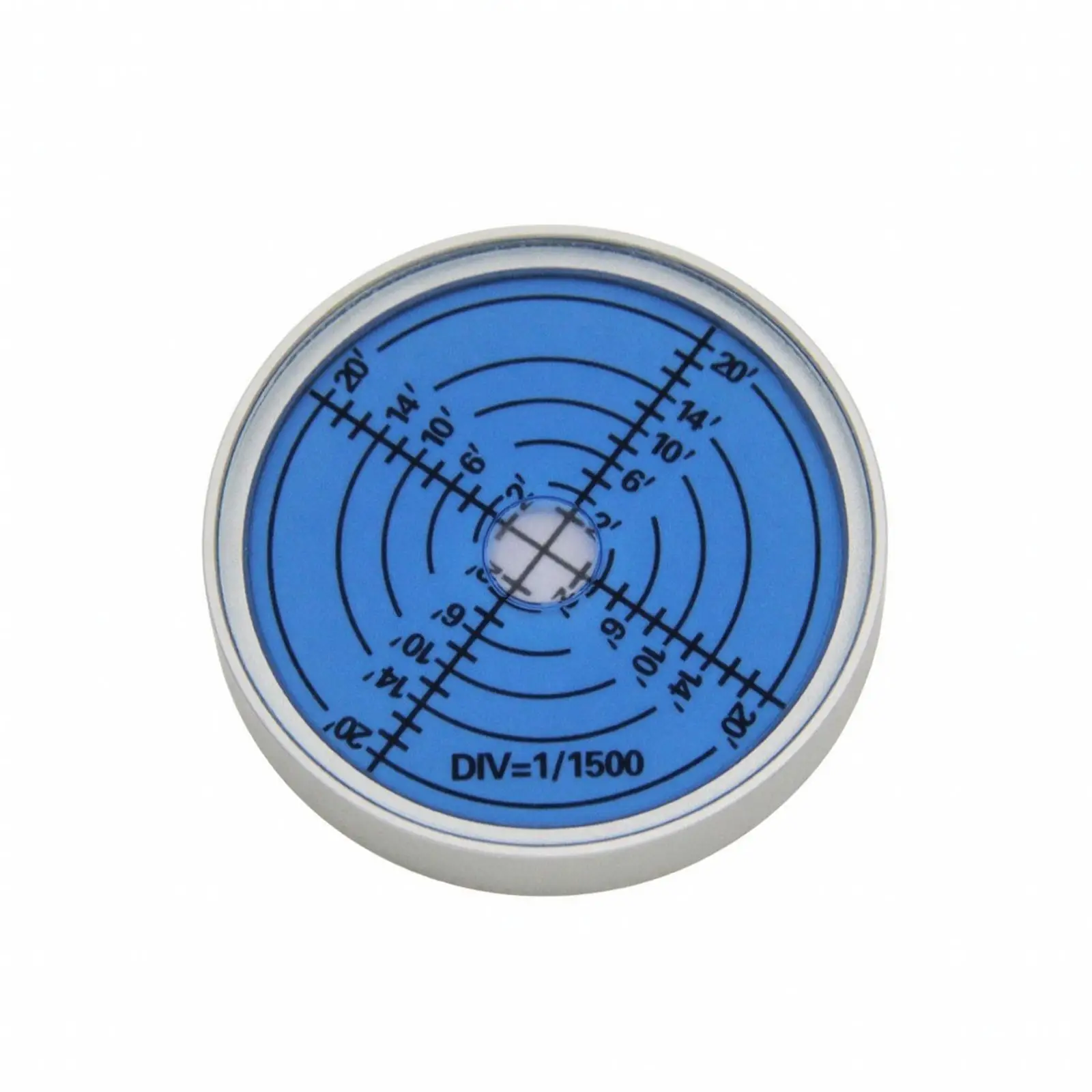 Precision Bubble Level Meter Magnetic Housing Circular Design for Multi Directional Alignment Checks
