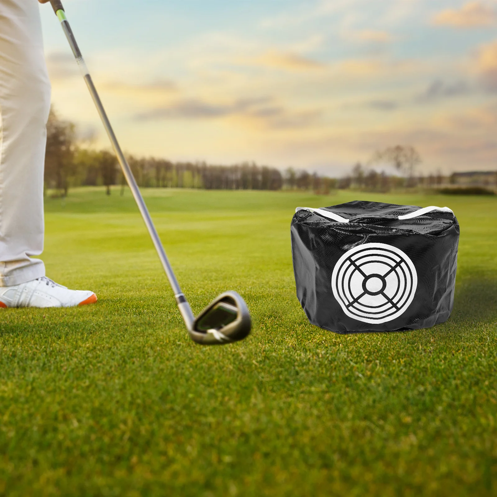 

Swing Training Impact Hitting Bag Compact Design For Indoor Outdoor Use Improves Accuracy Technique Golf Swing Trainer Golf