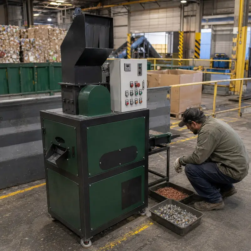 Fast Processing Wire Granulator Machine Wire Recycling Machine Customized for Daily Recycling in Cable Recovery Workshops