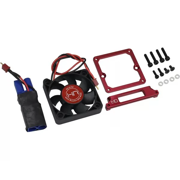 Hot Racing Monster Blower Motor Cooling Fan Kit for Arrma 1/10 Granite Senton Vorteks Typhon 4X4 BLX Heat Sink Upgrade