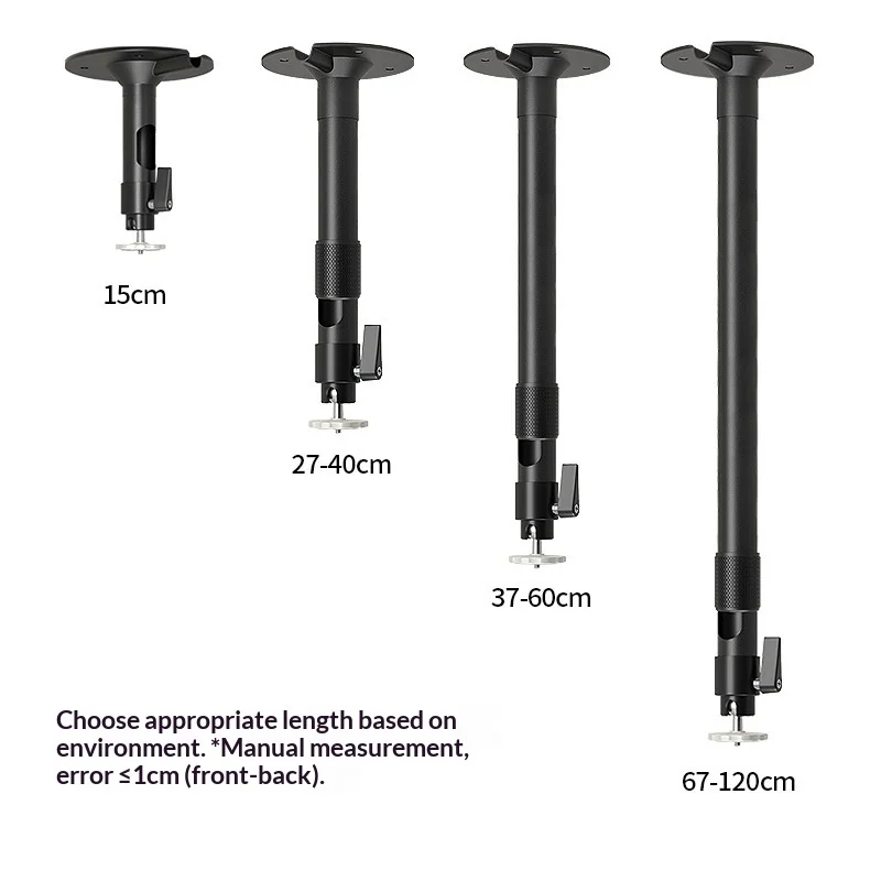 Picture 5: Best Sale Projector Bracket MAX 3.5KG Projector Ceiling Wall Mount Stand Alloy 1/4 Inch Holder Stand for Mini DLP LED Projector