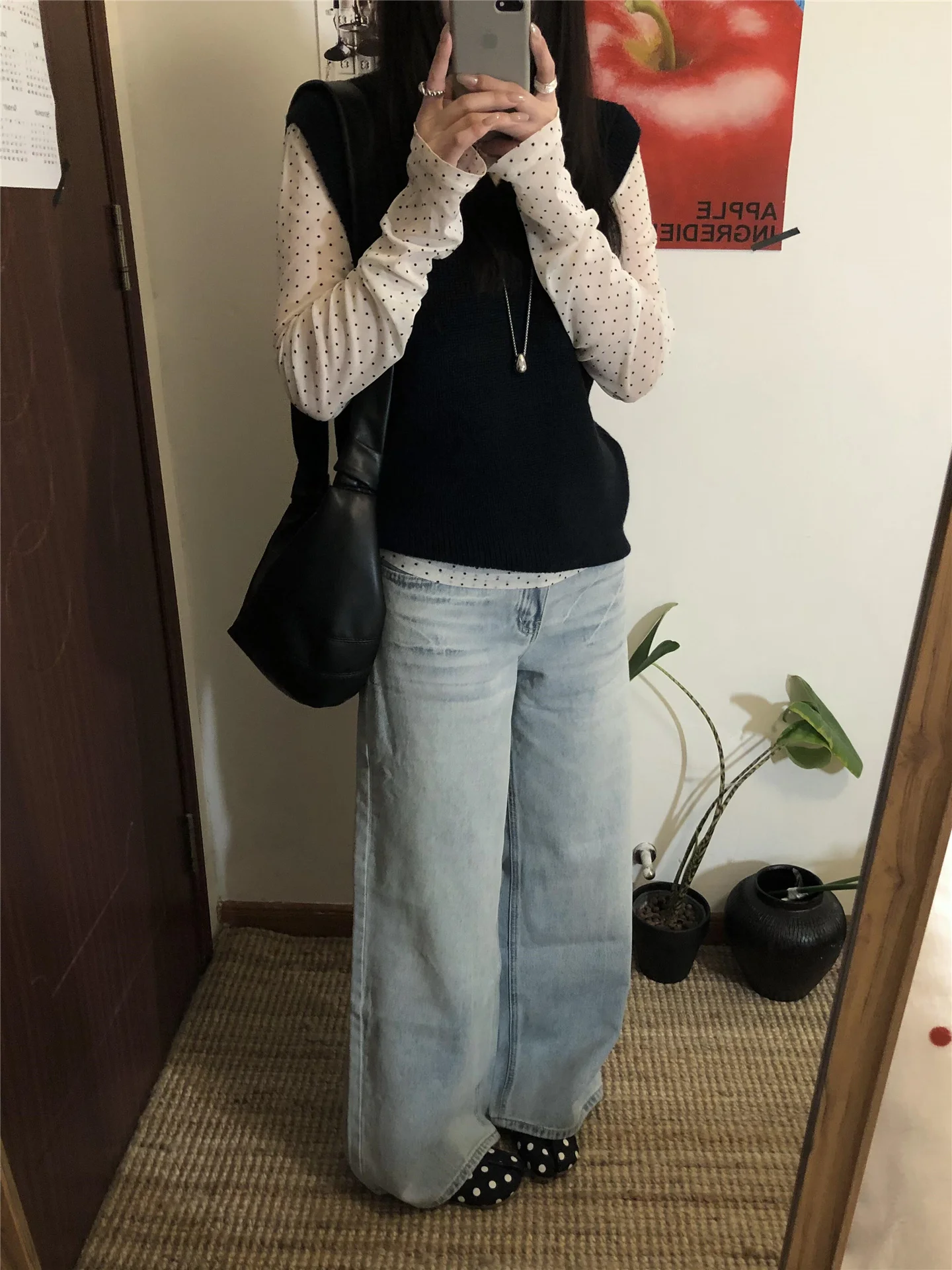 

Женские джинсы свободного прямого кроя для высоких женщин, с низкой посадкой, широкие штанины, повседневные брюки, светло-голубой деним, удобные, мягкие, из хлопка