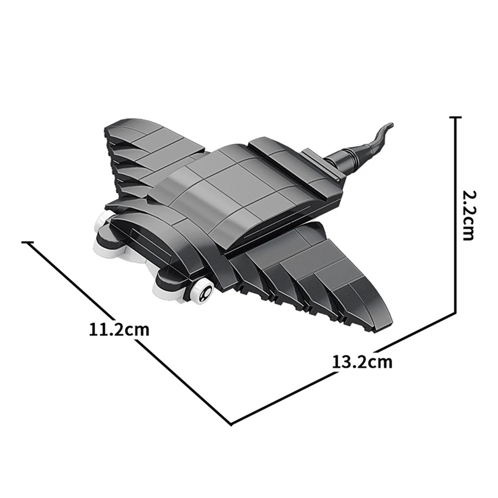 Unterwasser Welt Tiere Manta Ray Clownfisch Thunfisch Krabbe Hummer Micro Bausteine Spielzeug Desktop Ornamente Ziegel Kinder Geschenk – Detail 7