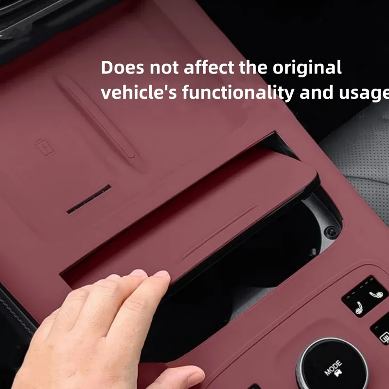 

Для Chery Jaecoo J8 Tiggo 9 2024 2025 автомобильный центр управления, рычаг переключения передач, силиконовый защитный коврик, внутренняя чашка для воды, противоскользящие накладки