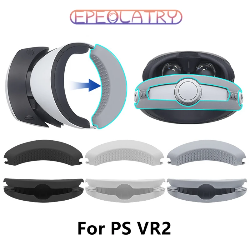 For PS VR2 Case Cover VR Headset Silicone Protective Sleeve for PSVR2 Accessories PS VR 2 Anti-slip Anti-sweat Pad