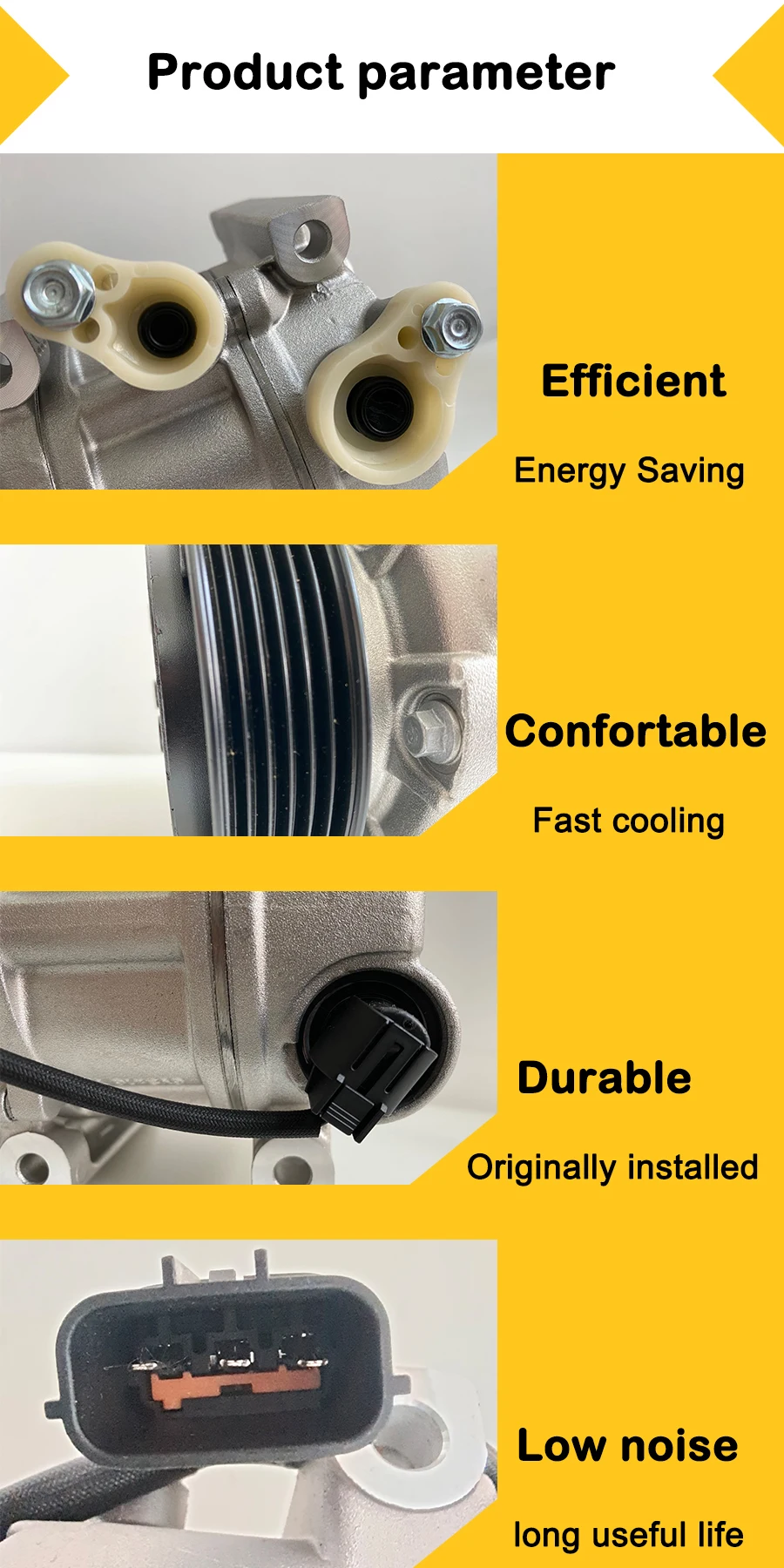 A/C Expansion Valve For Hyundai Accent 2012, Kia Forte Koup 2013, Rio 2010-2013 - 1.6L/2.0L/2.4L, Direct Fit