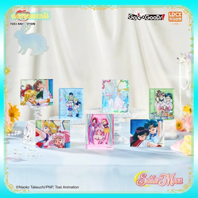

Оригинальный Ldcx Sailor Moon Super S акриловая кирпичная подставка слепая коробка Цукино Усаги аниме периферийные устройства Acg товары орнамент подарок для девочки