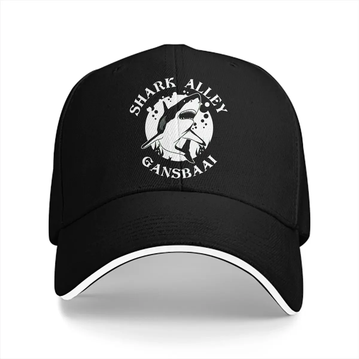 Pure Color Dad Hats Shark Alley Hat Sun Visor Baseball Caps Shark Wild Animal Peaked Cap