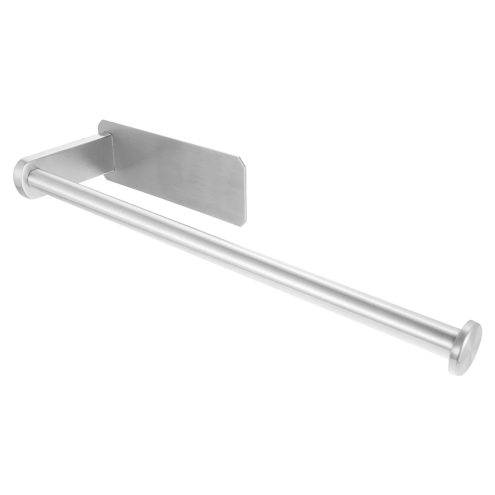 

Stainless Steel Roll Paper Towel Holder Wall-Mounted Tissue Rack Bathroom Kitchen Stylish Safe Paper Towel Holder