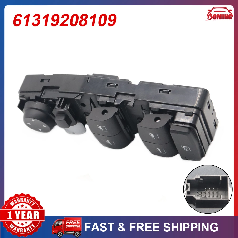 

Electric Power Window Switch Window Button 61319208109 For BMW F20 F30 F31 F36 F45 328i 335i M3 535i 550i M5 X3 X4 X5 X6