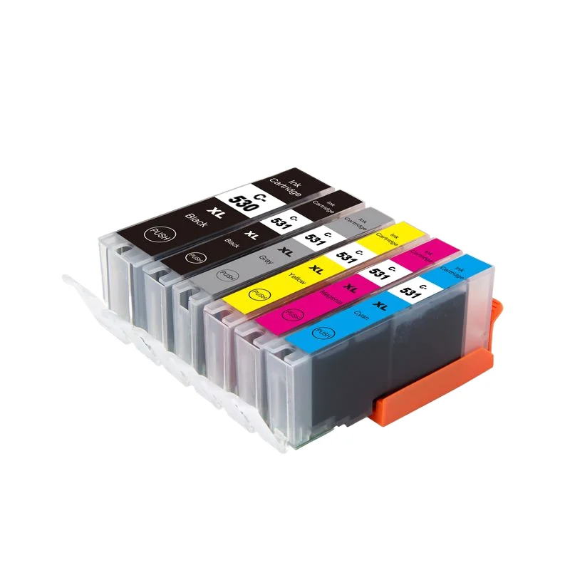 PGI-530 CLI-531 PGI530 CLI531 Compatible Ink cartridge For Canon PIXMA TS8750 TS8751 Printer