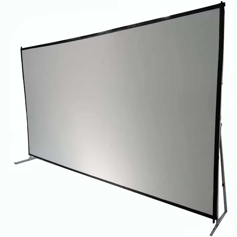300 Inch Fast Fold Projection Screens, Front&Rear Screens Quick Portable Folding Outdoor Projector Screen, Good Price