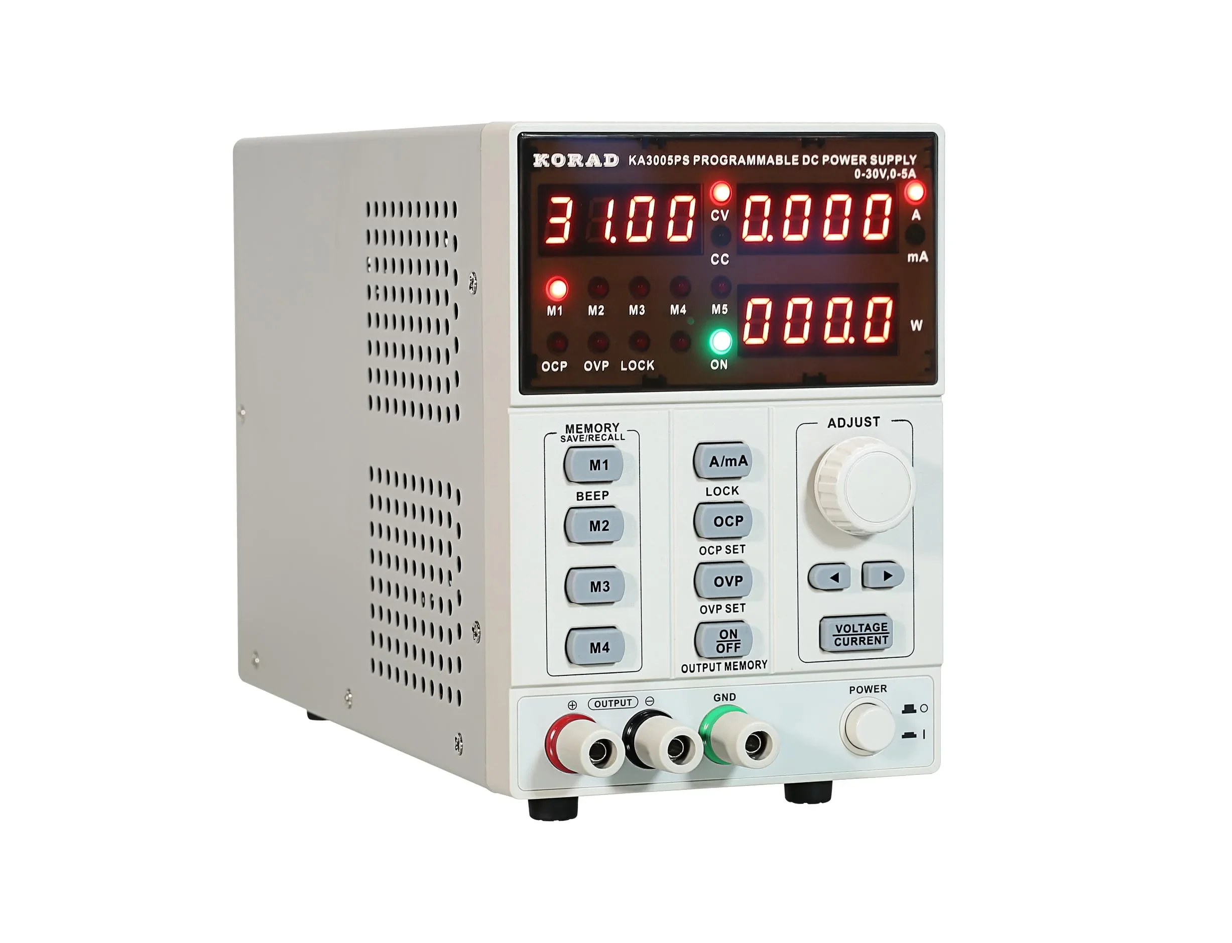 30V 5A KA3005PS Adjustable Digital Laboratory Programmable DC Power Supply RS232 USB Interface 220V