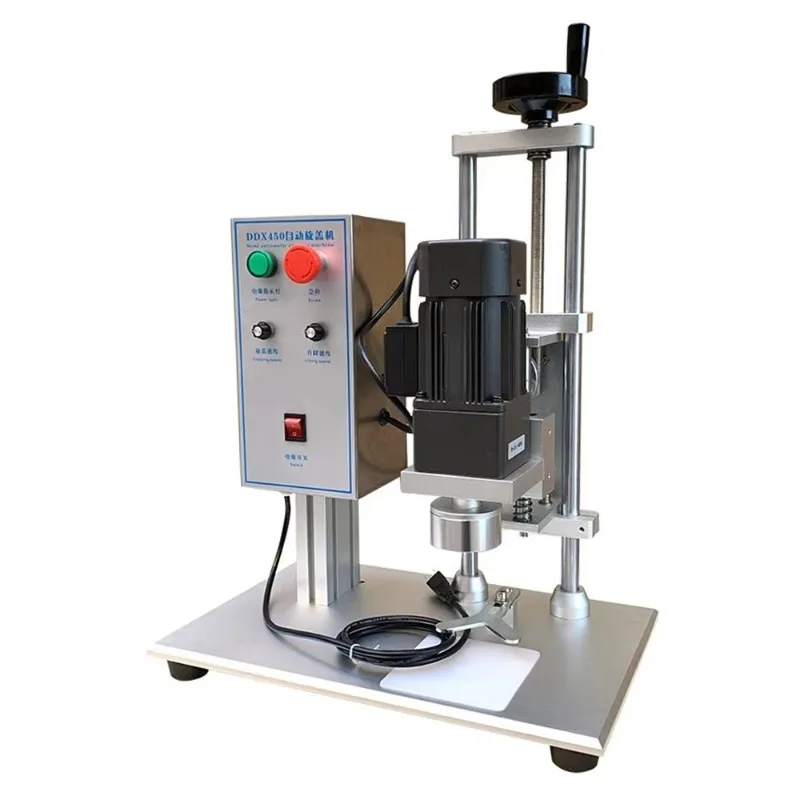 Semi-Auto Plastic Bottle Screw Capping Machine DDX-450 | Adjustable Torque Control | Zero Cap Damage