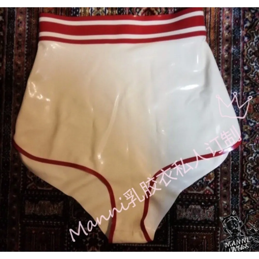 Customized Latex Shorts Women's Leggings Sexy Cosplay Dance Costume Exotic Apparel Teddies Bodysuits High-waisted Pants