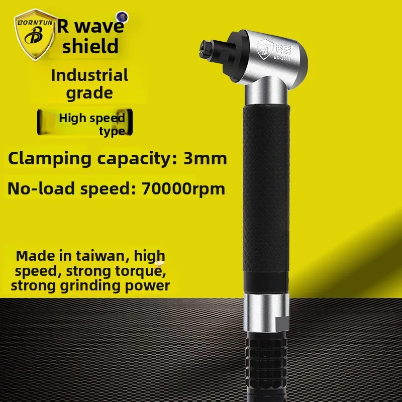 Bodun Imported Curved Air Grinding Pen Pen-Type Grinding Machine Curved Tip Air Grinding Pen Air Grinding Pen Bd-1511