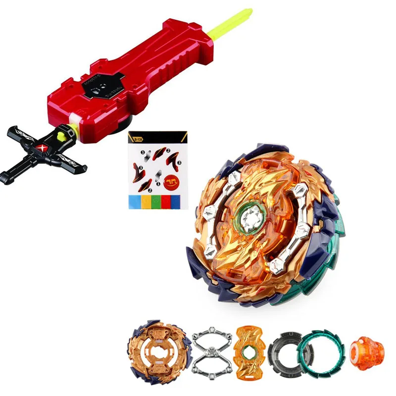 SPINNING TOP Battle Top GT B-139 starter Wizard Fafnir Rt Rs With Launcher With Launcher