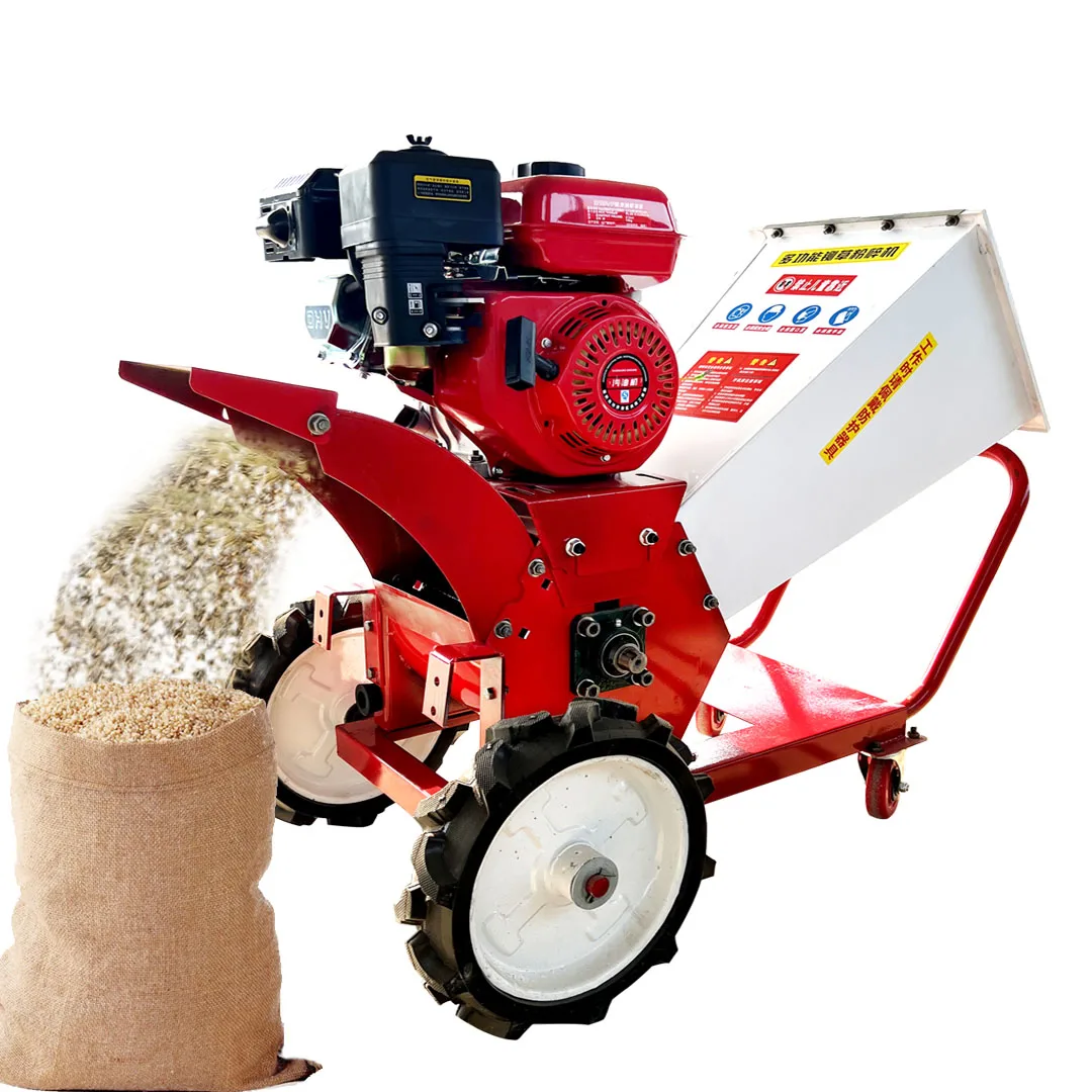 New Home Use Wood Chipping Machine Mobile Garden Branch Grinder Sawdust Maker Wood Crusher Powered High