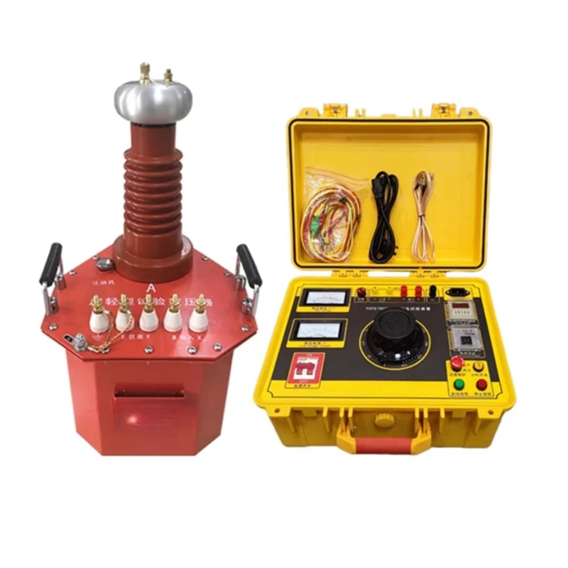 

50kV 5kVa AC DC withstand voltage hipt tester Oil dry transformer high voltage test equipment