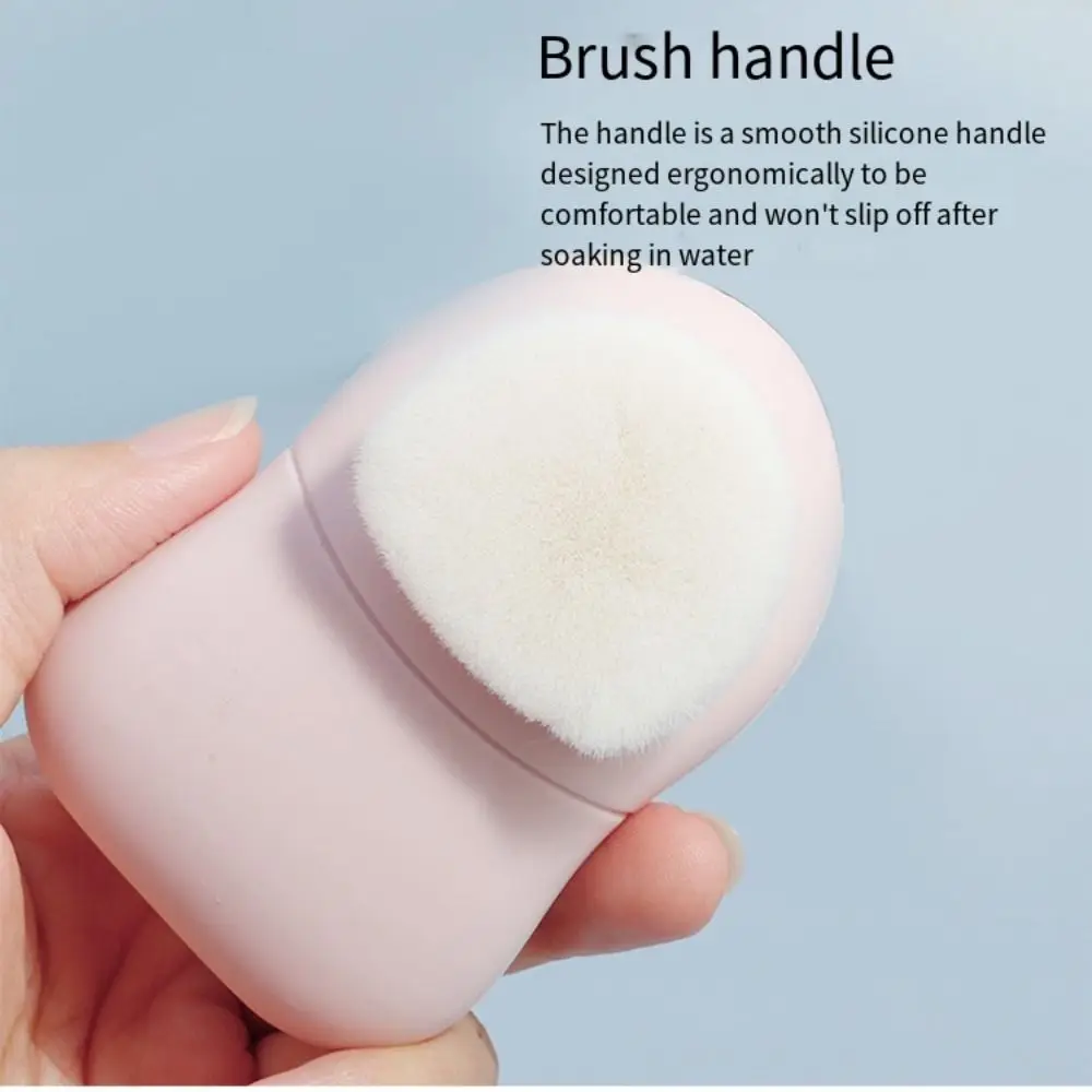Cepillo de limpieza Facial de silicona, eliminador de espinillas, elimina el maquillaje, depurador Facial, limpieza profunda de poros