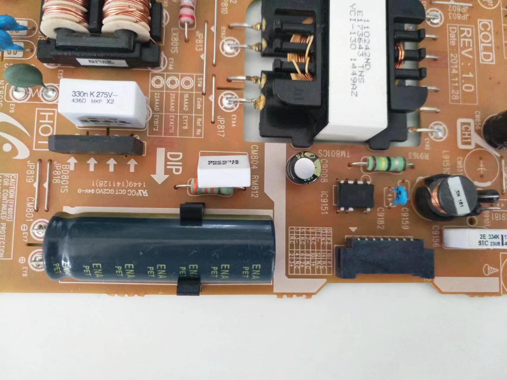 Original TV Power Supply Board, L32S0, FHSV, BN96-35295B, BN96-35295A, funciona normalmente e é adequado para TV LCD UA32J4100AWXXY TV