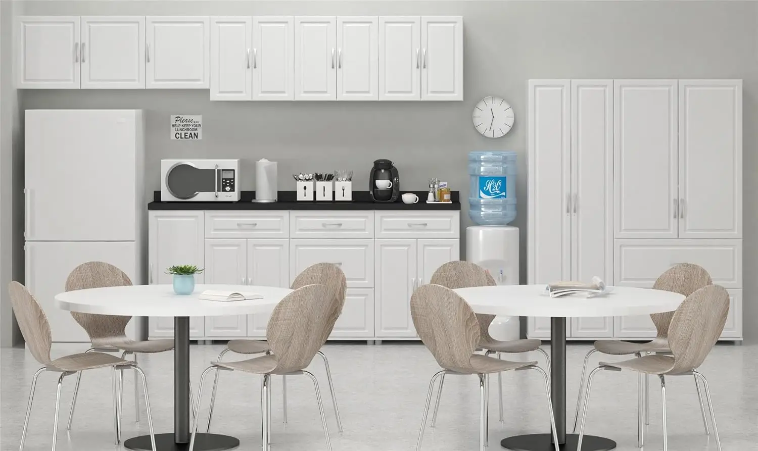 Armario blanco de 16 pulgadas Kendall