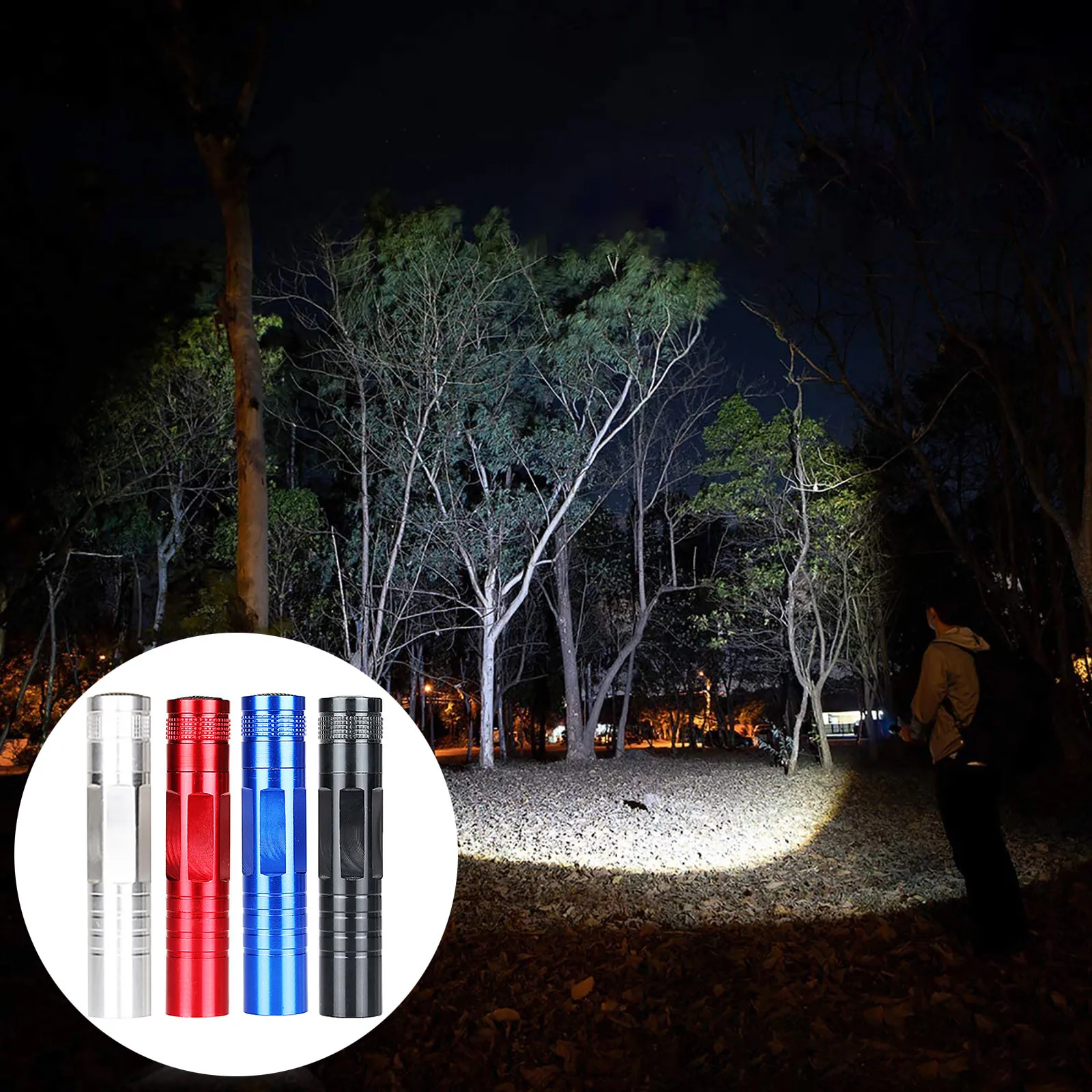 Pocket Mini Hunting Flashlight Camping Pen Portable Flashlight Mini Led Portable Battery Super Bright Led Flashlight For Camping