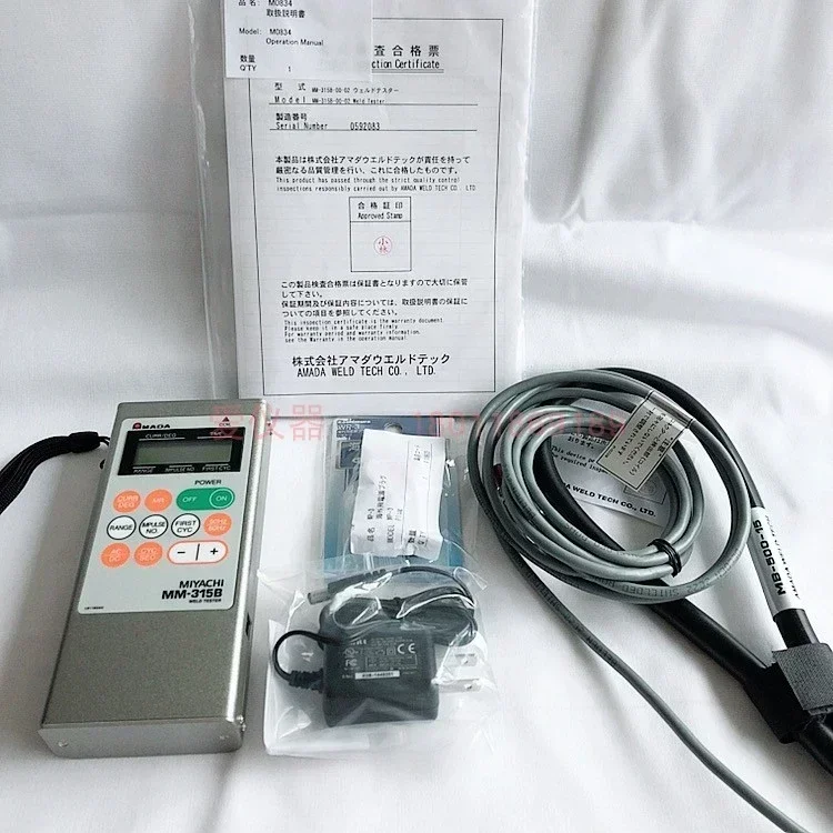 일본 미야치 용접 전류 감지기 MM-315B 유도 코일 MB-500-15 미터 베이스