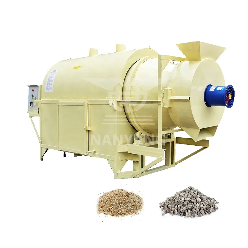 

Continuous Small Biomass Rotary Drum Dryer Red Mud Sludge Rotary Drum Dryer Rollers Sand Dryer Manufacturer