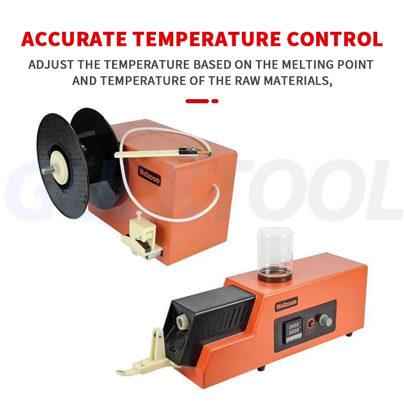 Desktop 3D Printing Consumables Extruder Machine PE PP PVC ABS PC PET PEEK Extruder Thermoplastic Processing And Molding Machine