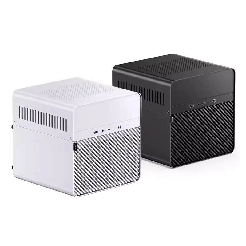 

JONSBO N2 Шасси ITX NAS Сервер Домашний офис Хранение 5+1 Ящик положения жесткого диска Горячая вилка ПК Игра Алюминиевый мини-компьютерный корпус