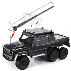 For Trax/as Trx-4 G500 Trx-6 G63 Front Antenna Simulation Front Signal Cable 1/10 Rc Tracked Rc Car Parts