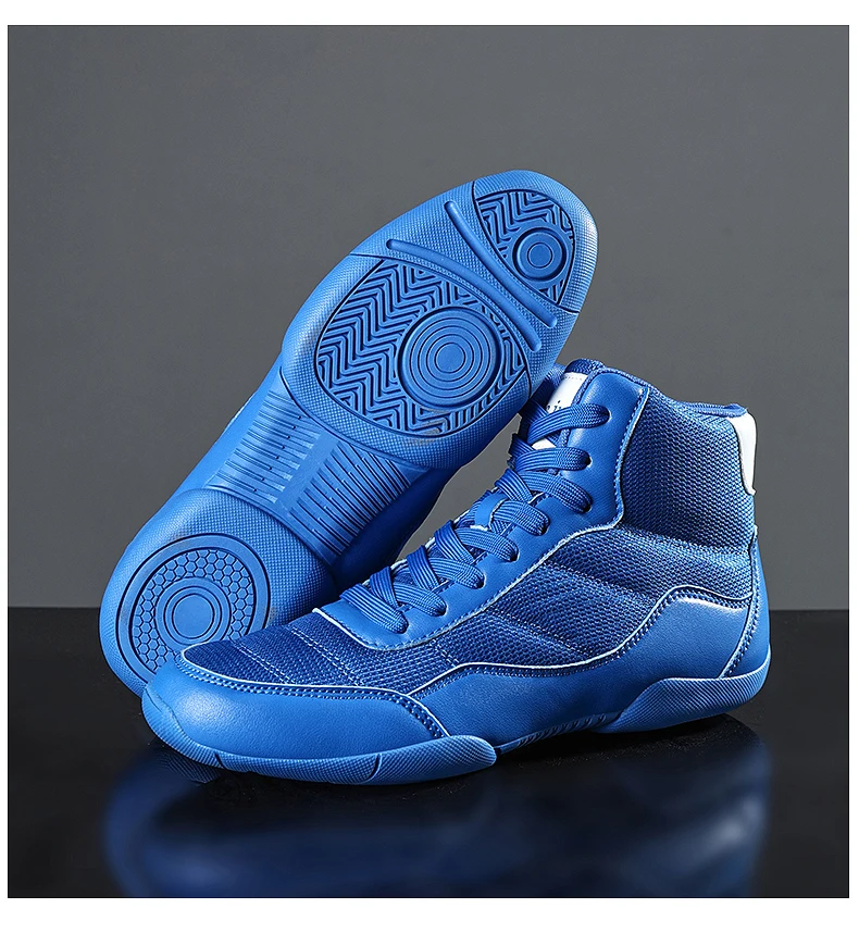 2026 Neue Trainings-Ringerschuhe für Männer und Frauen Fitness-Boxschuhe Atmungsaktive Mesh-Boxschuhe für Männer Hochwertige Ringerschuhe – Detail 7