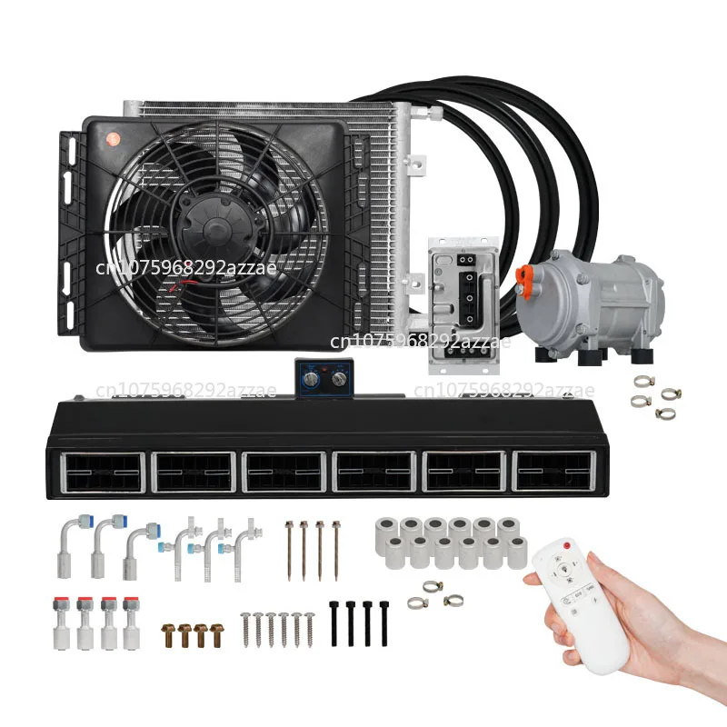 

Chase V80 RV Parking Electric Air Conditioner 12V Frequency Conversion 24V Large Truck Modification Hidden Type